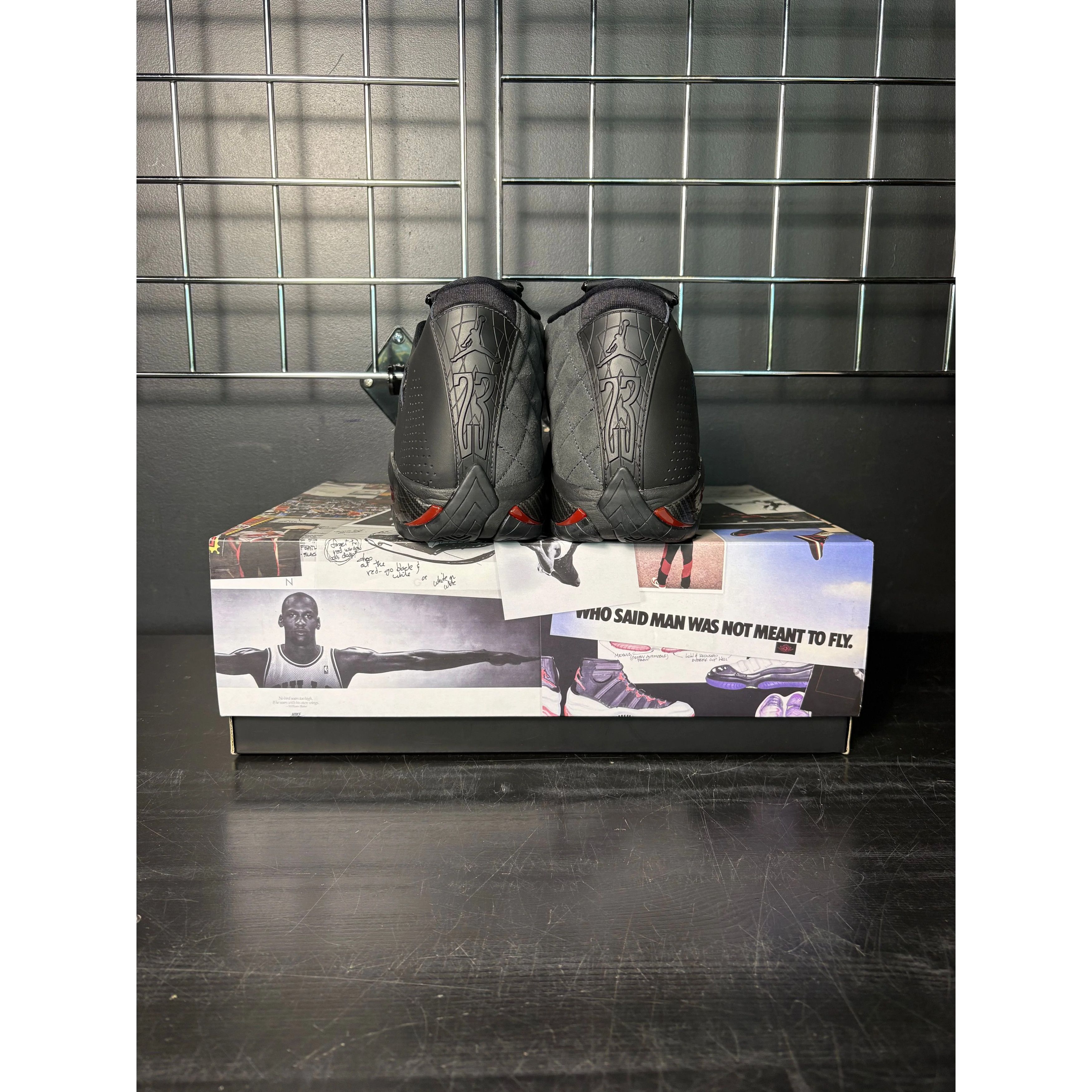 Jordan Brand Air Jordan 14 Retro SE Black "Anthracite" **PRE-OWNED** - Size 12 Size US 12 / EU 45 - 4 Thumbnail