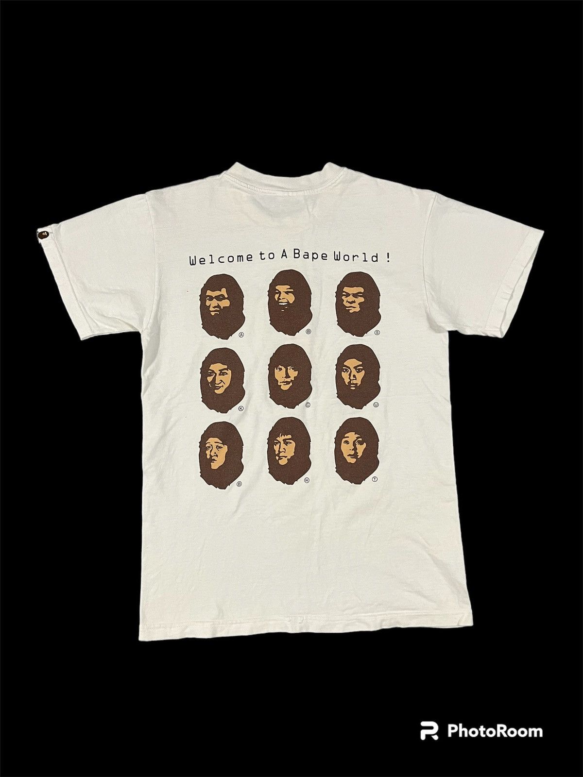 Bape Vintage Bape Worldwide Ape Heads Show Tshirt Size XS / US 0-2 / IT 36-38 - 2 Thumbnail