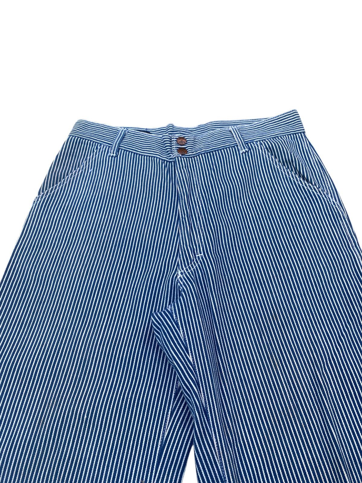 Japanese Brand Vintage Blue Way Carpenter Hickory Pant Size US 30 / EU 46 - 4 Thumbnail