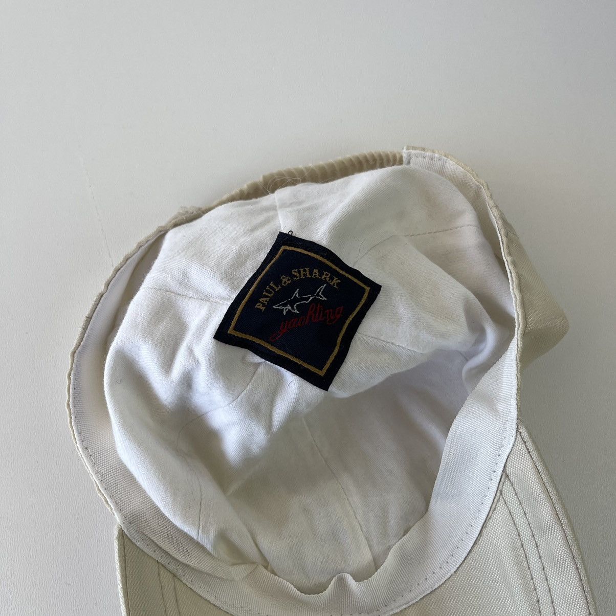 Paul & Shark Paul & Shark Yachting Vintage 6-Panel Baseball Cap White Size ONE SIZE - 10 Thumbnail