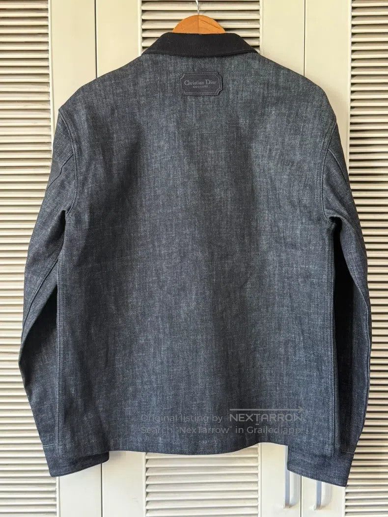Dior Dior Black denim stitched jacket Size US S / EU 44-46 / 1 - 2 Thumbnail