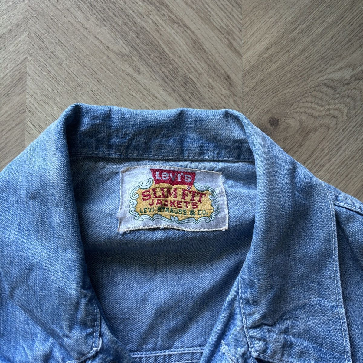 Levi's 1960s Vintage Levis slim fit denim jacket Size US S / EU 44-46 / 1 - 8 Thumbnail