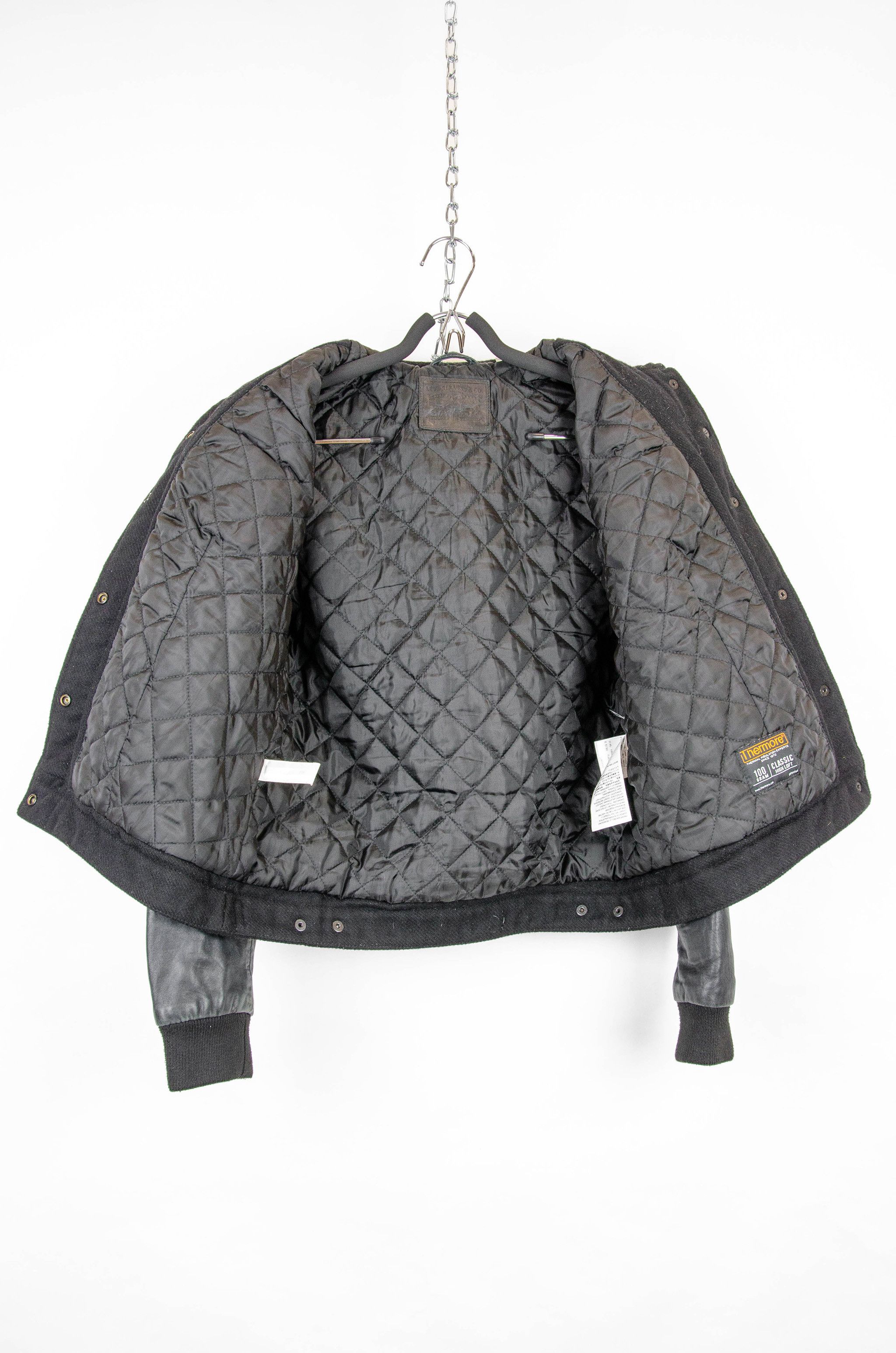 Levi's Levi’s Wool Leather Trucker Jacket – Size M Size M / US 6-8 / IT 42-44 - 14 Thumbnail
