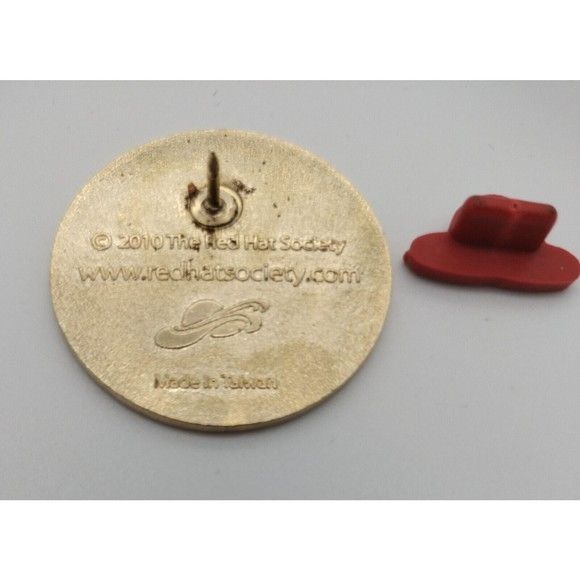 Other Official Supporting Red Hat Society Members Pin 2010 Womens Size ONE SIZE - 11 Thumbnail