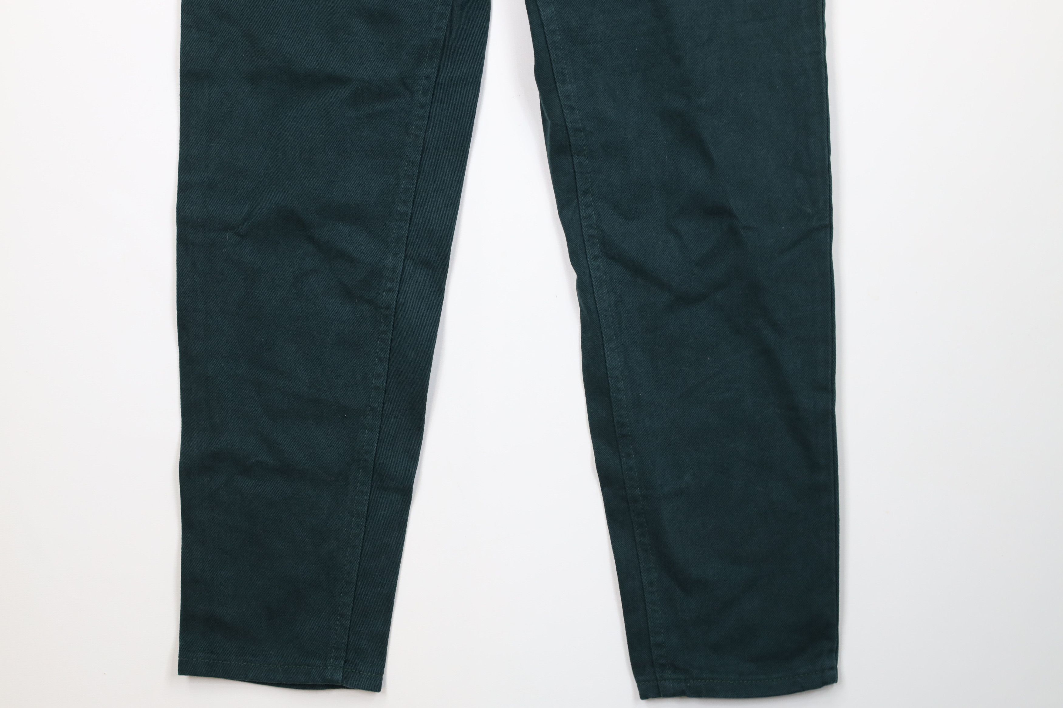Lee Deadstock Vintage 90s Lee Fit Tapered Leg Jeans Green USA Size 30" / US 8 / IT 44 - 4 Thumbnail