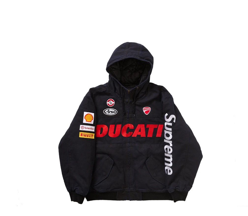 Supreme Supreme Ducati Hooded Work Jacket Size US M / EU 48-50 / 2 - 2 Thumbnail