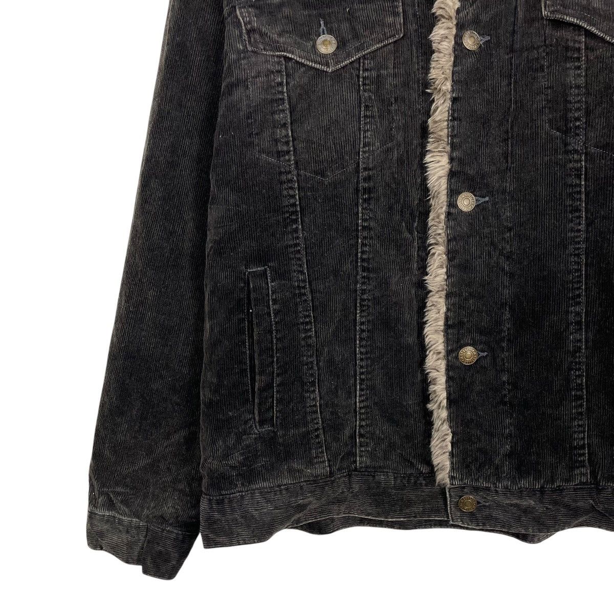 Japanese Brand Japanese Brand Work Plant Denim Fur Jacket Size US M / EU 48-50 / 2 - 3 Thumbnail