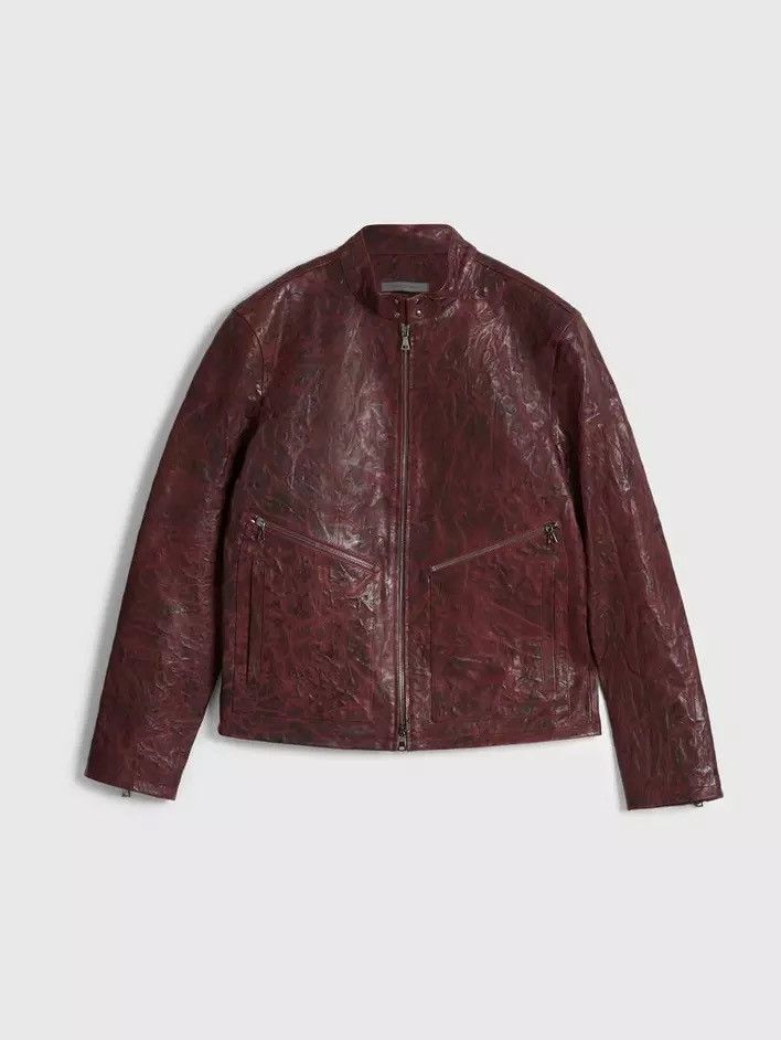 John Varvatos Vicarage racer leather jacket. Size EU 48 USA 38 Size US M / EU 48-50 / 2 - 3 Thumbnail
