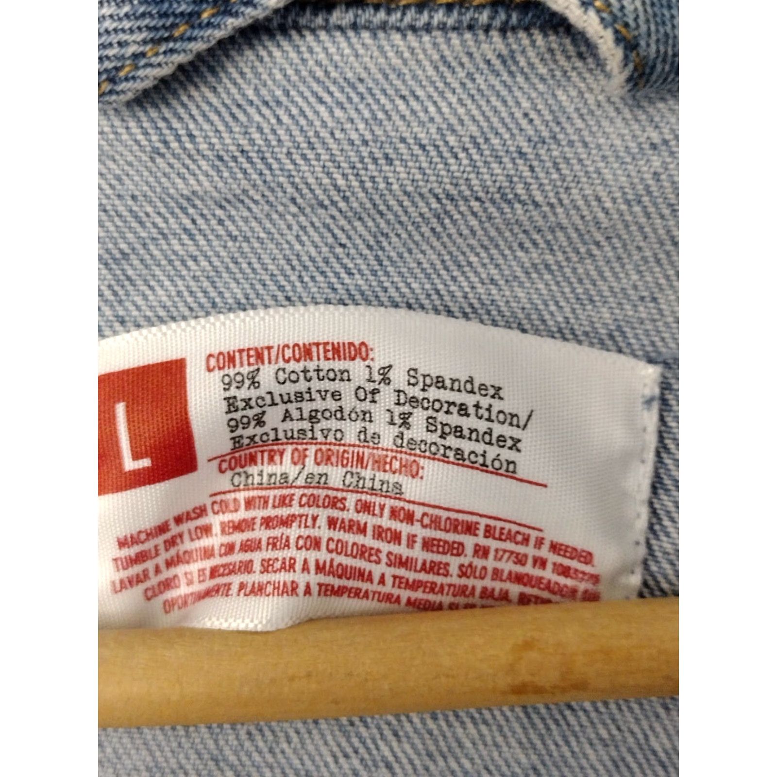 Vintage Pride Artist Design New York 1969 Denim Jacket Light Wash Large Adults Mens Size L / US 10 / IT 46 - 6 Thumbnail