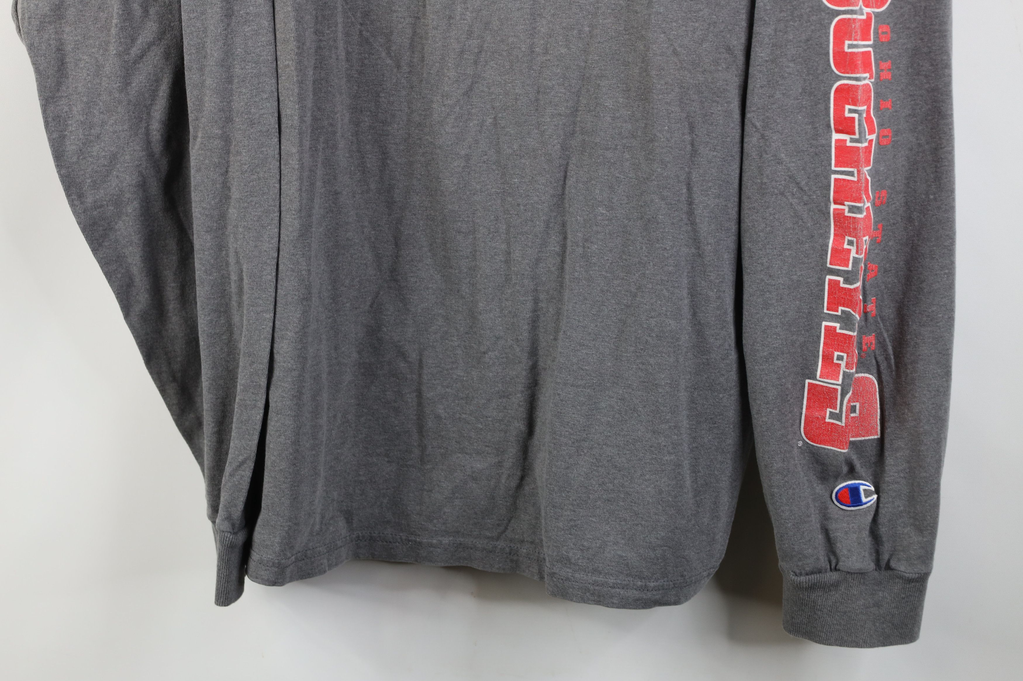 Champion Vintage 90s Y2K Champion Ohio University Long Sleeve T-Shirt Size US XXL / EU 58 / 5 - 3 Thumbnail