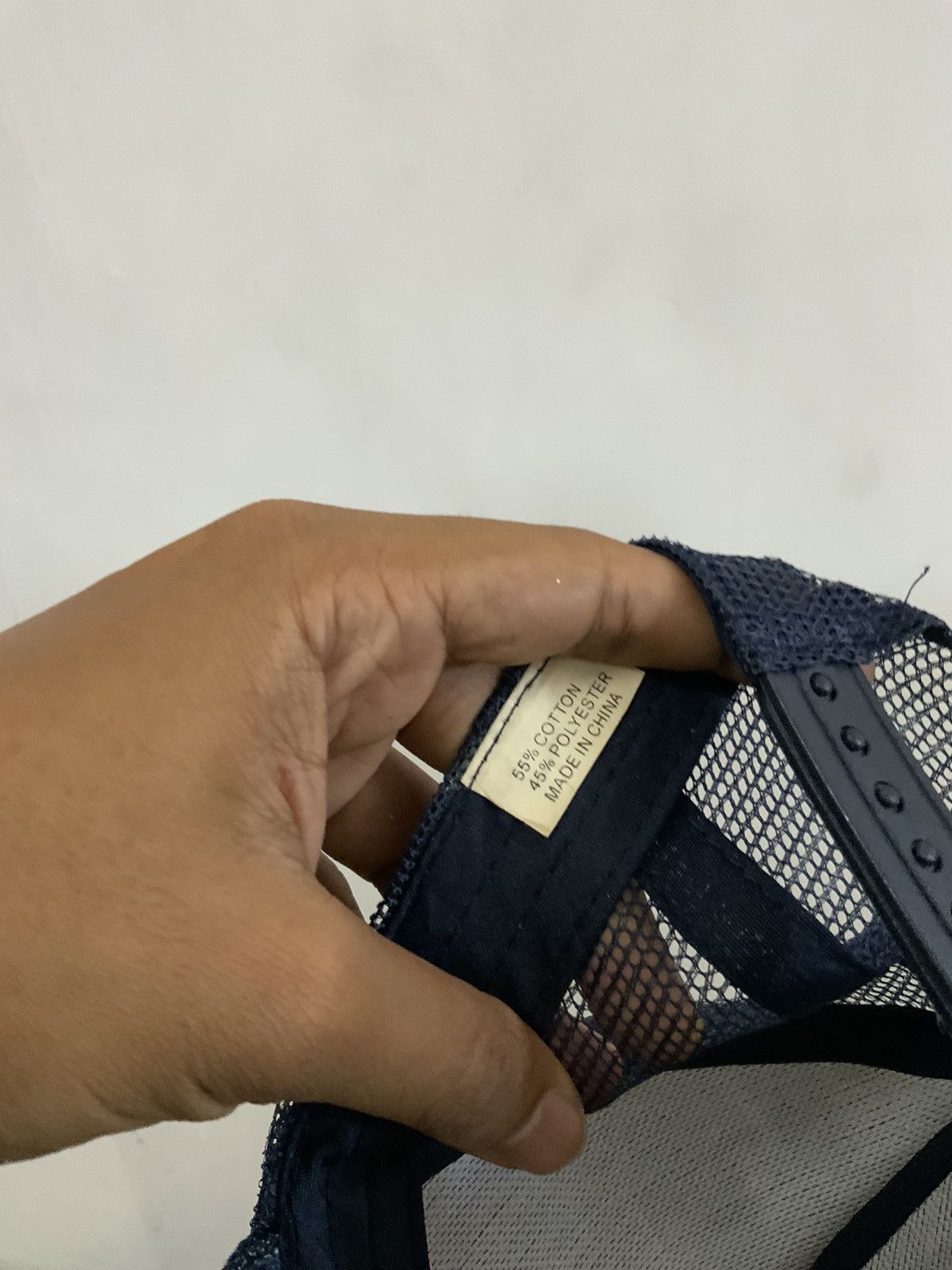 Hat Club Collage Indigo Denim Trucker Hat Size ONE SIZE - 11 Thumbnail
