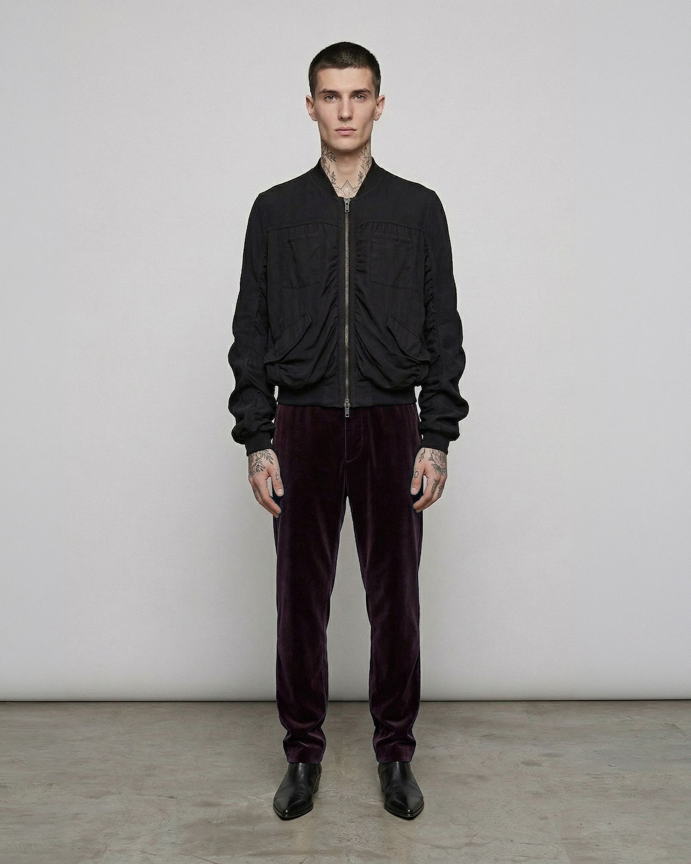 Haider Ackermann Haider Ackermann Archive Cropped Bomber Size US XXL / EU 58 / 5 - 1 Thumbnail