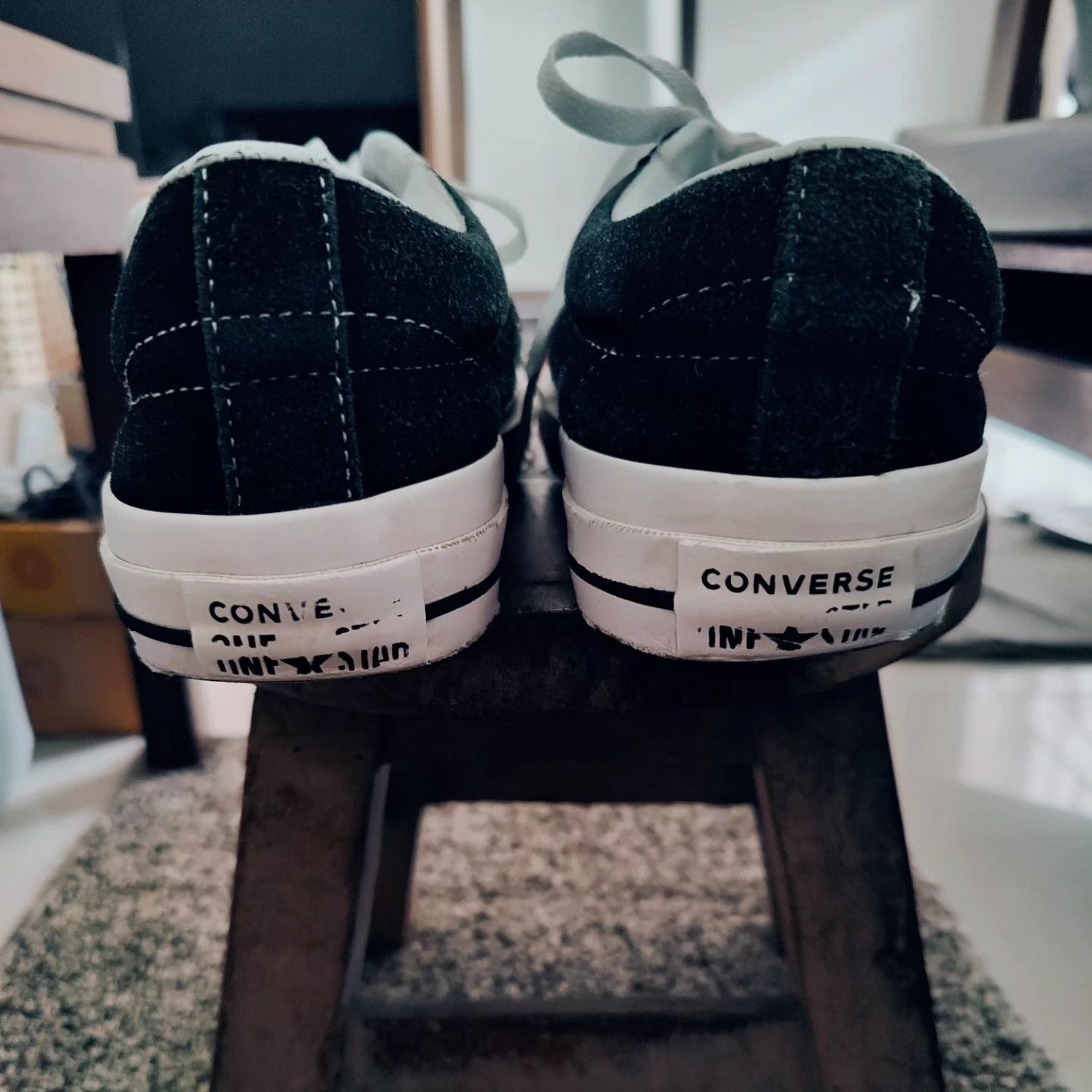Converse Converse One Star 🌟 Suede Sneakers Size US 7.5 / EU 40-41 - 4 Thumbnail