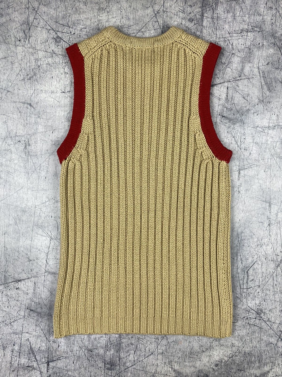 Fred Perry Vintage Fred Perry Designer Wool Kit Vest Size L / US 10 / IT 46 - 8 Thumbnail