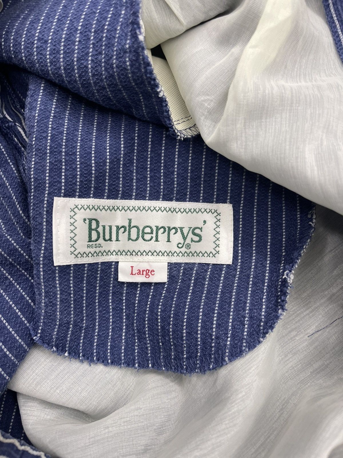 Burberry Vintage Burberry London Pinstripe Trousers Size US 28 / EU 44 - 11 Thumbnail