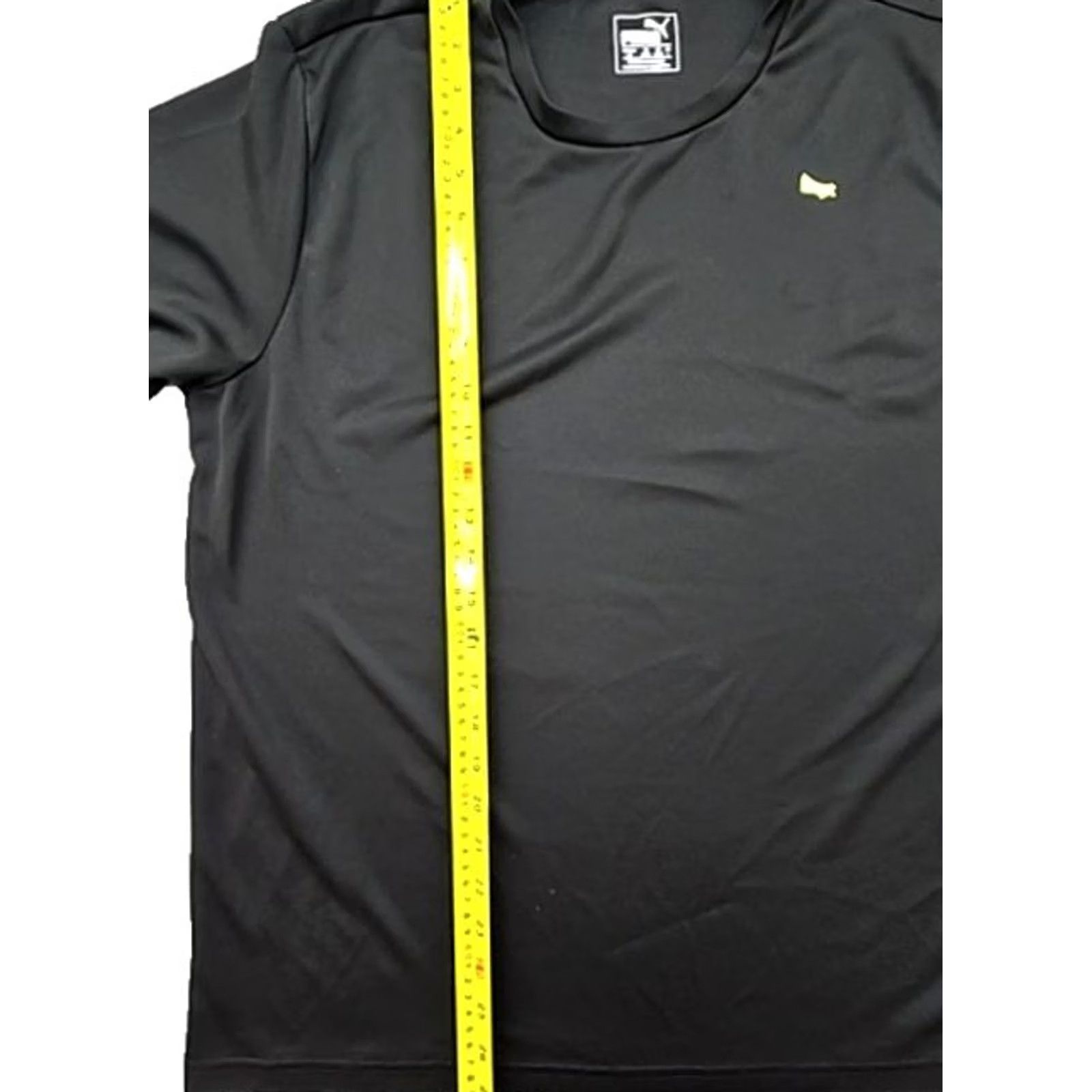 Puma Puma Men's Black L Regular Fit Cotton Crew Neck T-Shirt Logo Size US L / EU 52-54 / 3 - 5 Thumbnail