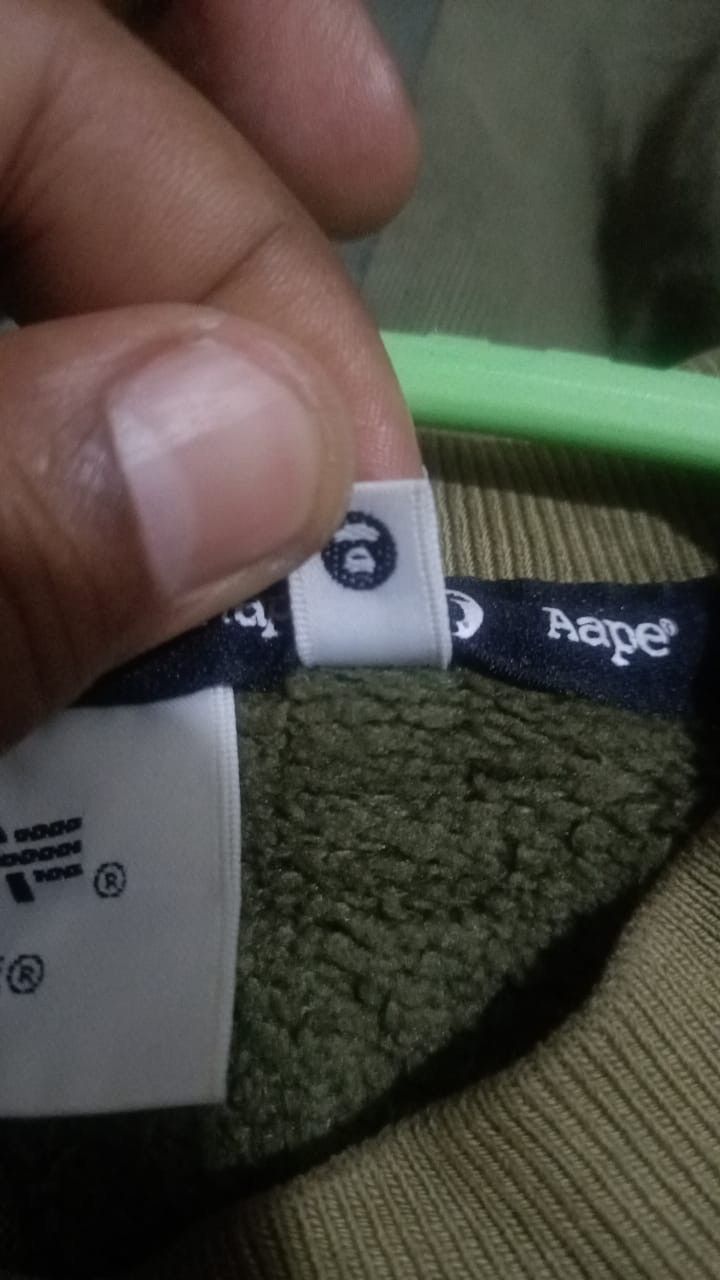 Aape × Alpha Industries Aape by a bathing ape x aloha industries crewneck Size US M / EU 48-50 / 2 - 16 Thumbnail