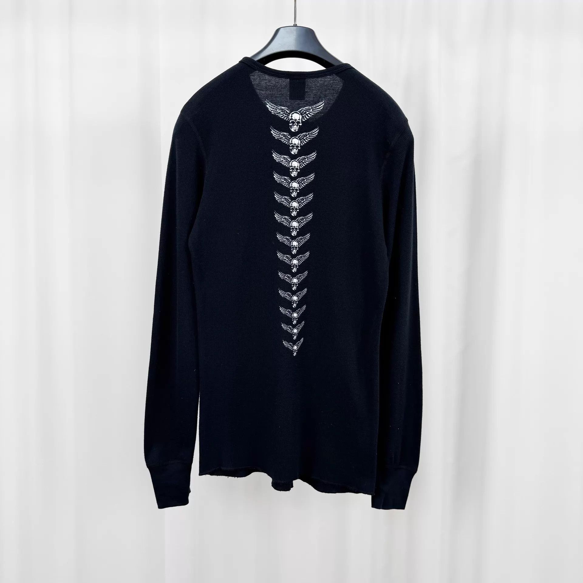 Chrome Hearts Chrome Hearts Foti Waffle Sanskrit LS M 99New Size US M / EU 48-50 / 2 - 2 Thumbnail
