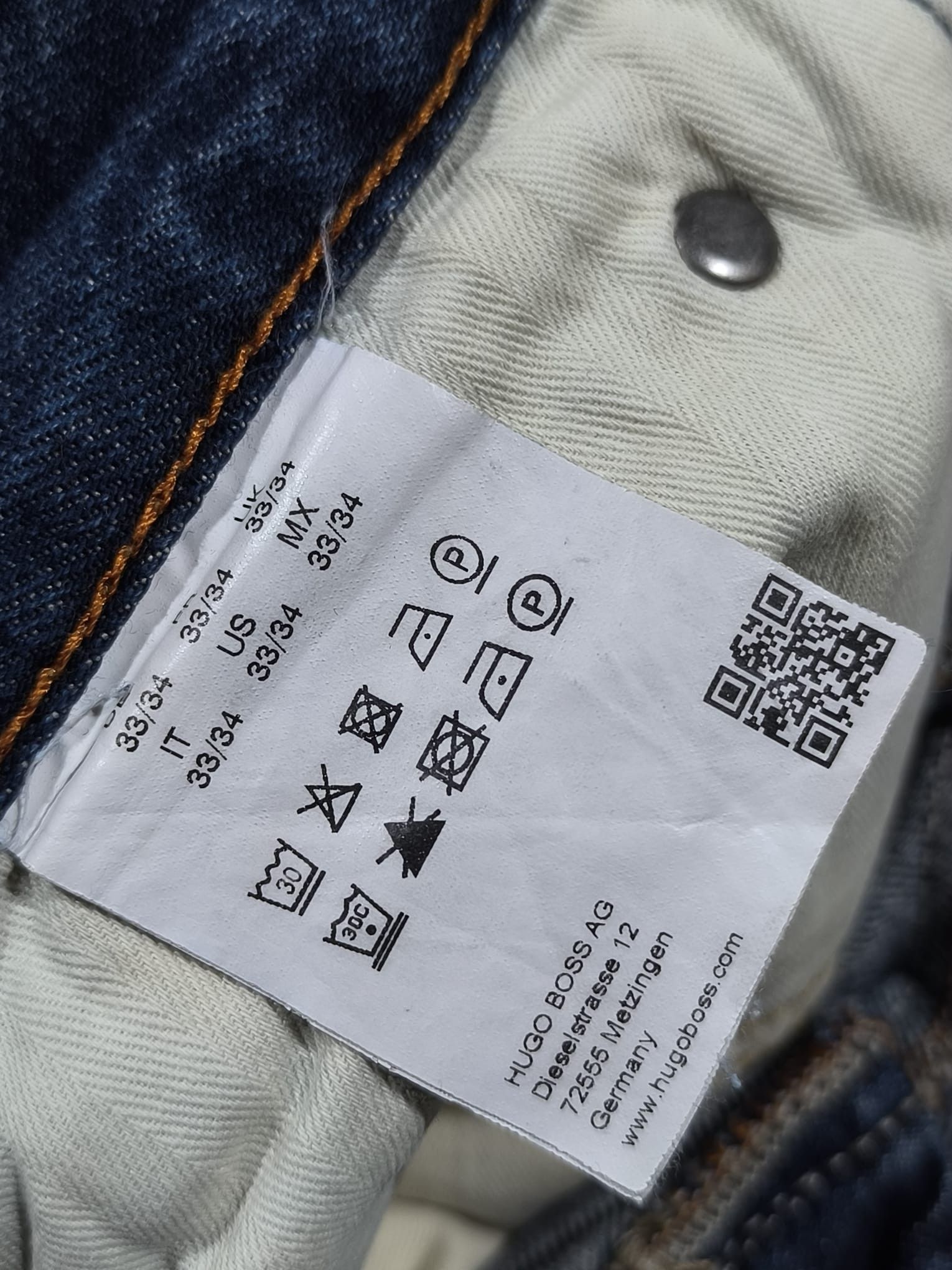 Hugo Boss vtg boss faded distressed hedi slimane type Size US 32 / EU 48 - 11 Thumbnail