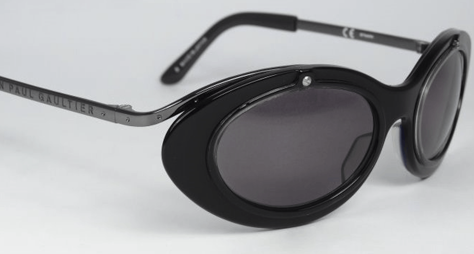 Jean Paul Gaultier Jean Paul Gaultier Vintage Sunglasses JPG Oval Mixed Frame Size ONE SIZE - 4 Thumbnail