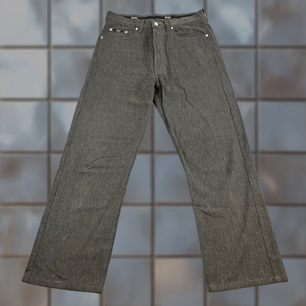 Hugo Boss HUGO BOSS Jeans Straight 30 30 Grey Vintage Relaxed Denim 5-Pocket Mens Clothing Size US 30 / EU 46 - 1 Thumbnail