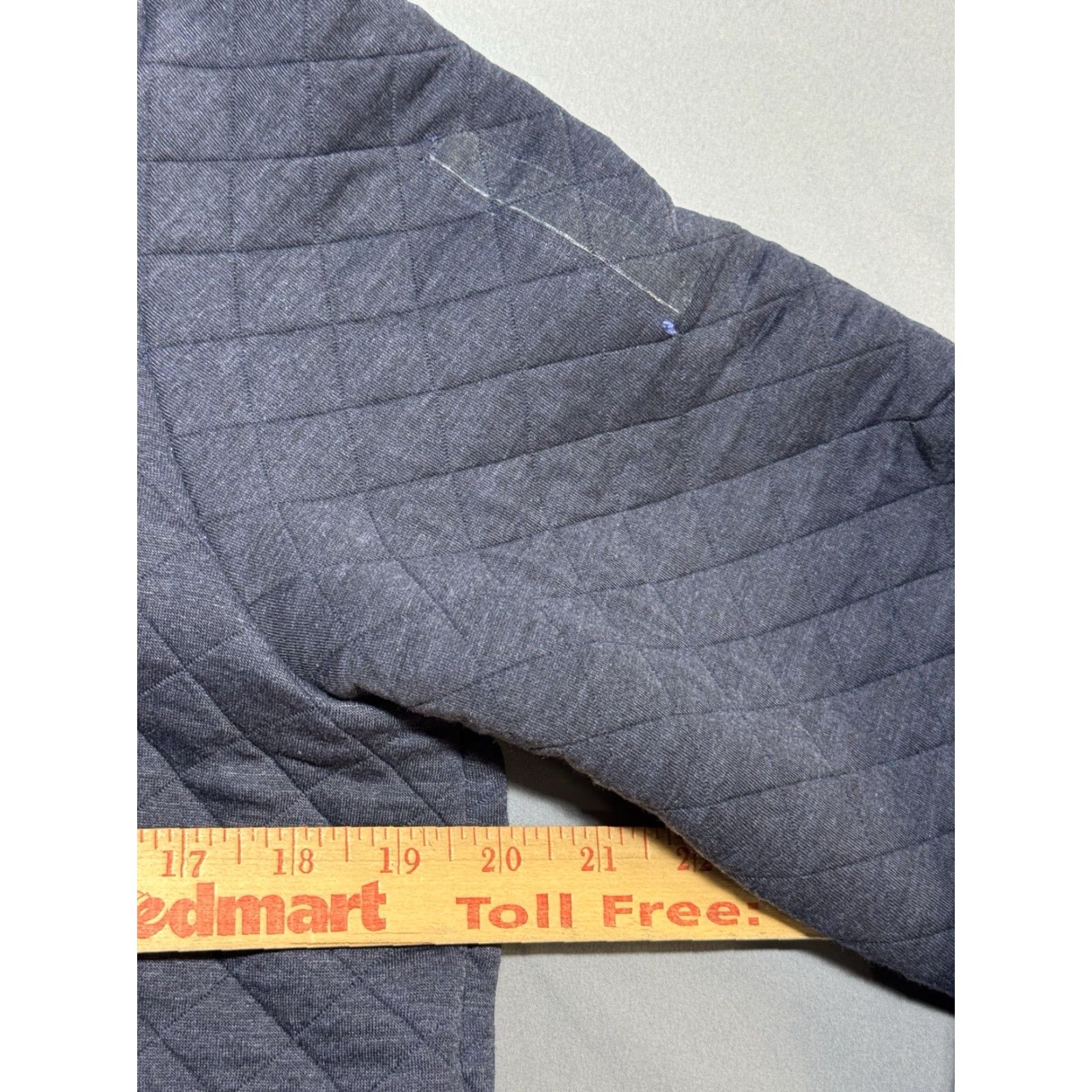 Marine Layer Marine Layer Jacket Mens L Blue Quilted Bomber Zip Up Bowerman Corbet Size US S / EU 44-46 / 1 - 3 Thumbnail