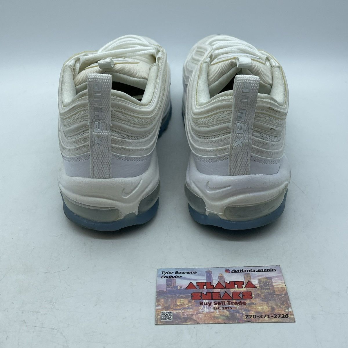 Nike Air max 97 white ice Size US 9.5 / EU 42-43 - 3 Thumbnail