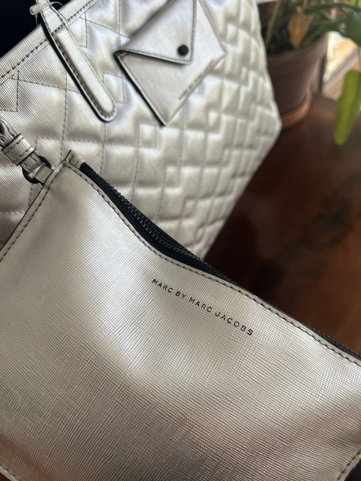 Marc by Marc Jacobs Marc by marc jacobs quilted totebag with purse Size ONE SIZE - 6 Thumbnail