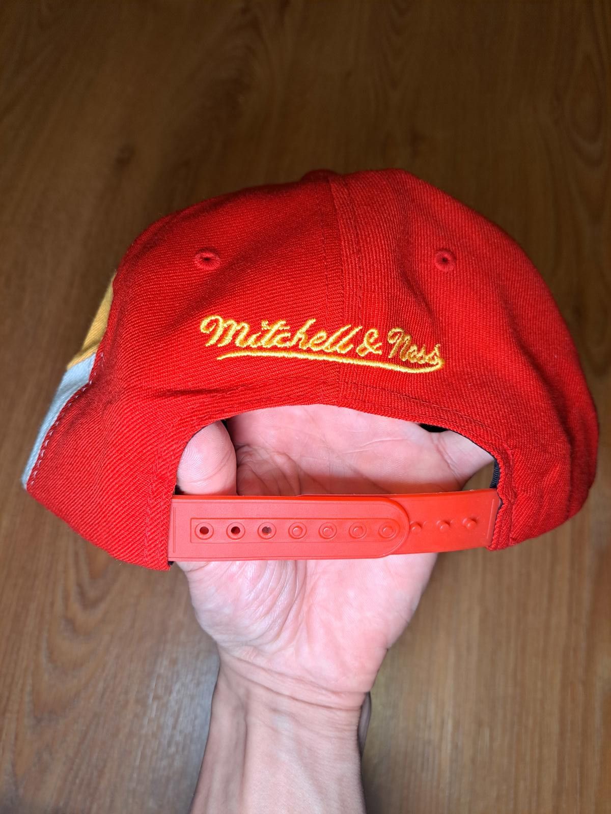 Mitchell & Ness NEW Mitchell & Ness NBA Houston Rockets Snapback Hat Wool Size ONE SIZE - 3 Thumbnail