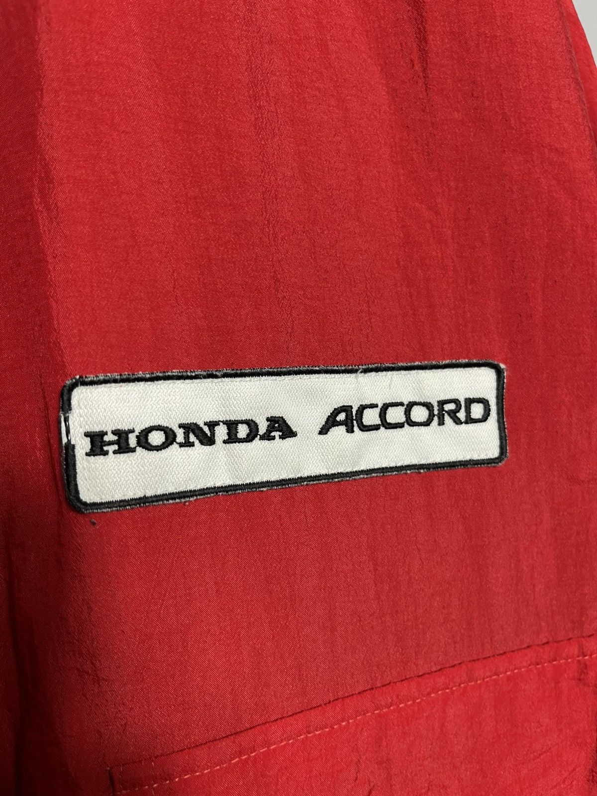 Honda Honda Accord BTCC red jacket 80s 90s formula 1 racing vtg Size US L / EU 52-54 / 3 - 4 Thumbnail