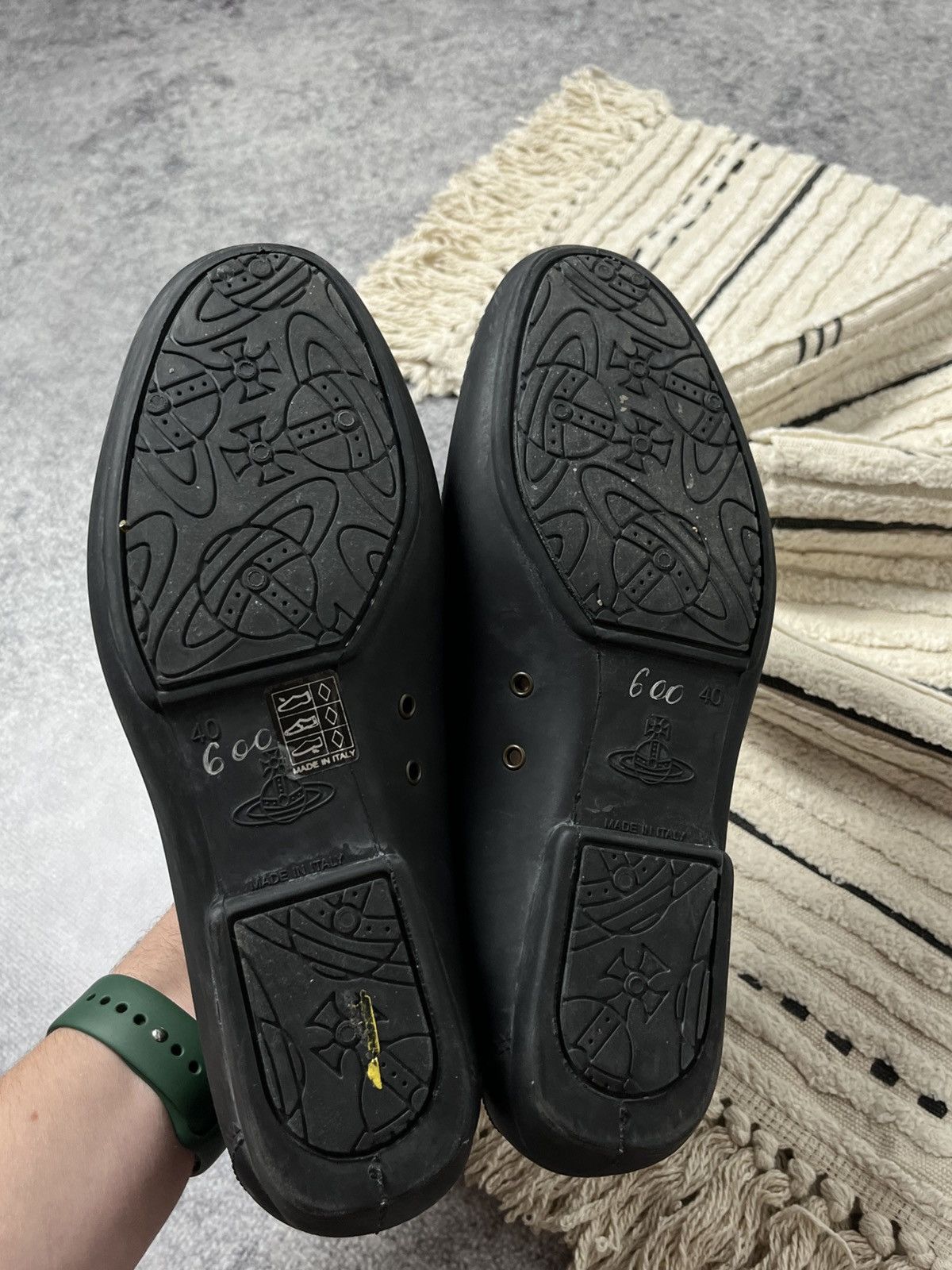 Vivienne Westwood 🔥00's Vivienne Westwood Orb Logo Loafers Shoes Y2k Size US 9 / EU 42 - 10 Thumbnail