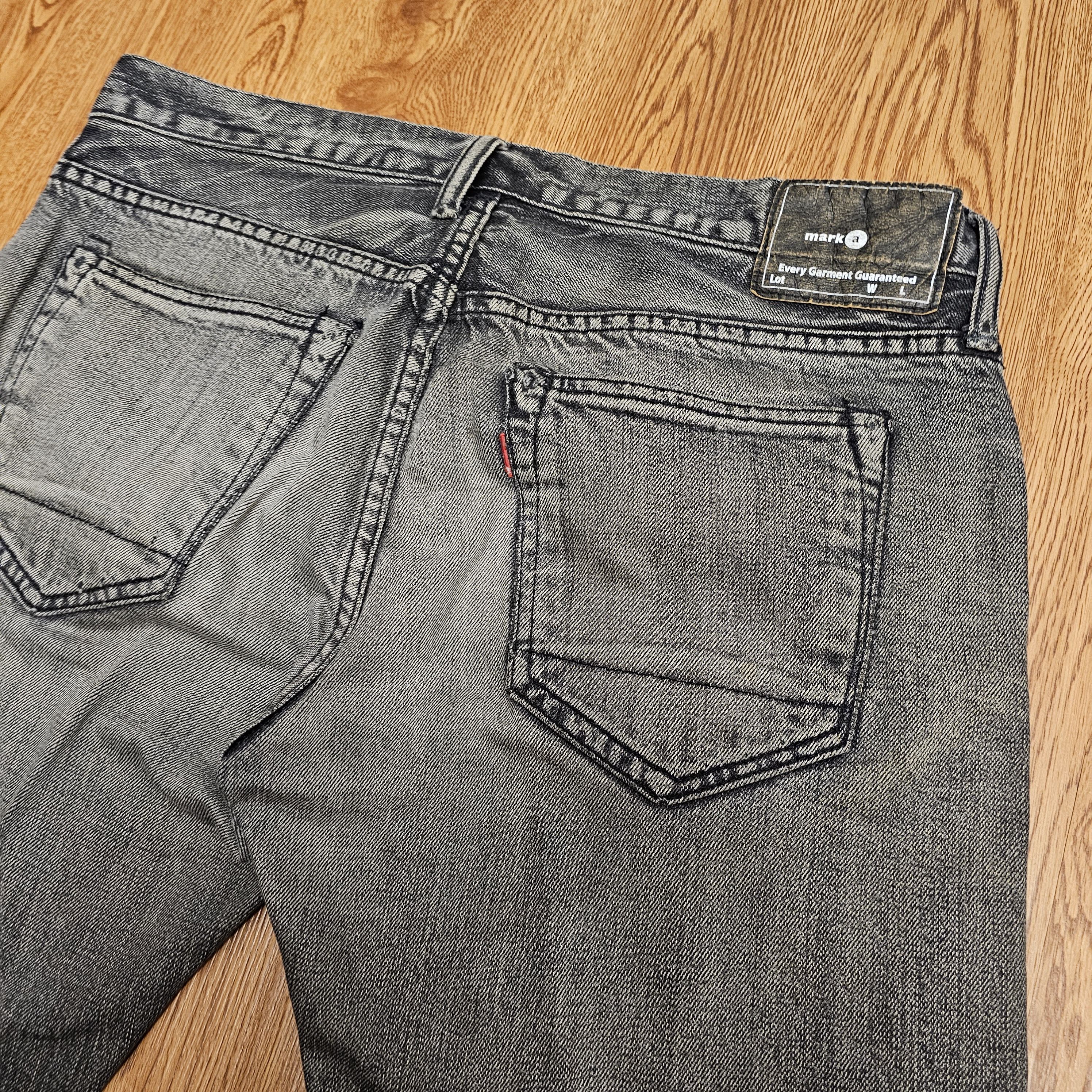 Markaware Vintage Mark a Japan Distressed Selvedge Jeans Size US 34 / EU 50 - 12 Thumbnail
