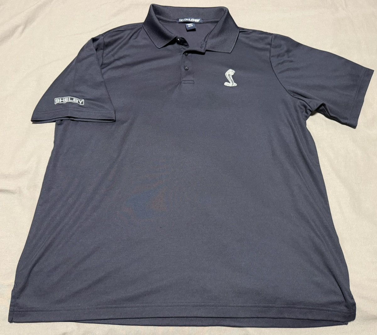 Other Devon & Jones Shelby Cobra Polo Embroidered Logo Mustang Size US XL / EU 56 / 4 - 1 Thumbnail