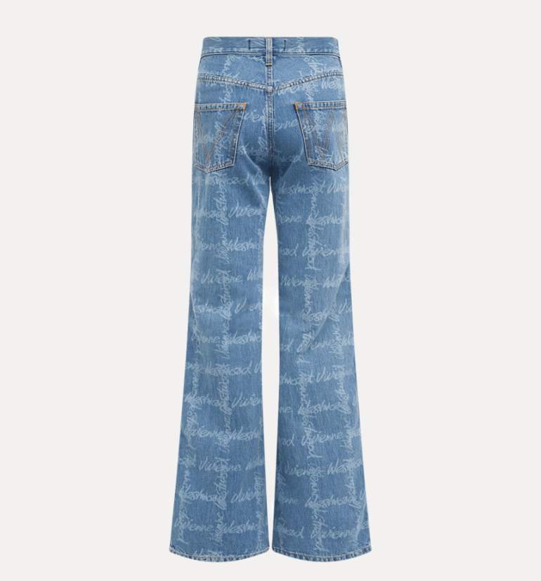 Vivienne Westwood BNWT SS25 VIVIENNE WESTWOOD RAY 5 POCKET JEANS 28 Size 28" / US 6 / IT 42 - 11 Thumbnail