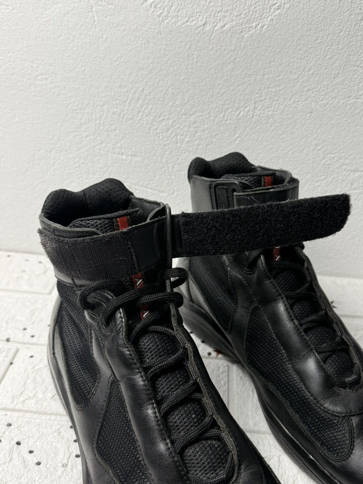 Prada Prada America's Cup High Top - 4T0341 US9.5 UK8.5 EUR44 Size US 9.5 / EU 42-43 - 11 Thumbnail
