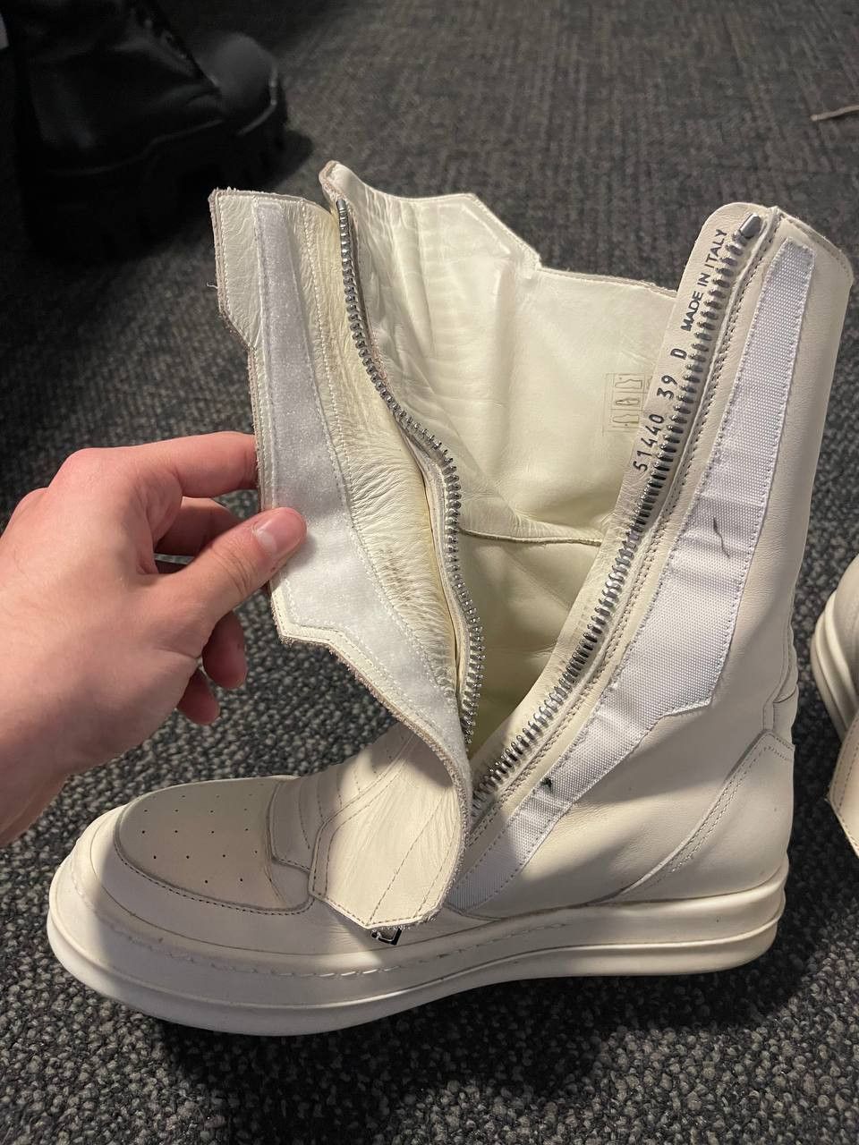 Rick Owens LUXOR FW 23 タンクトップ Sサイズ MILK Rick Owens LUXOR FW 23 タンクトップ Sサイズ MILK LUXOR FW23