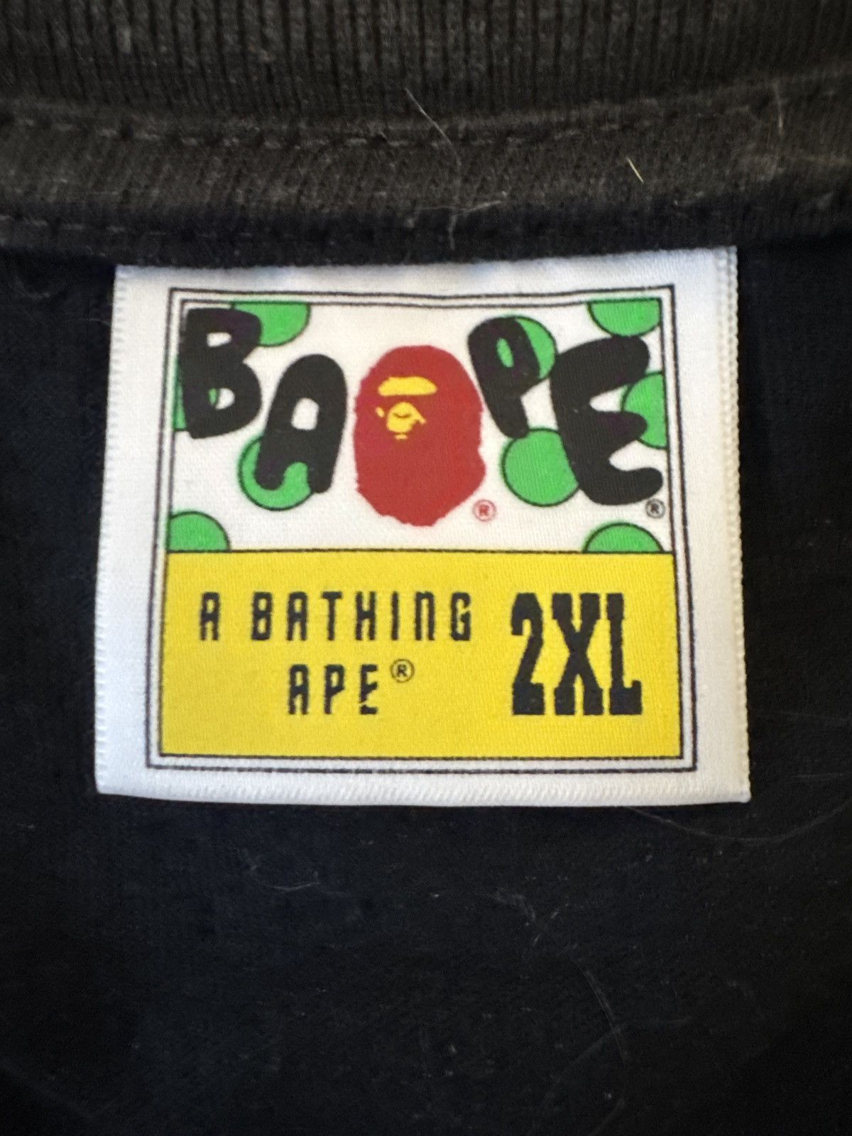 Bape Geometric Ape Head Graphic Tee Size US XXL / EU 58 / 5 - 6 Thumbnail
