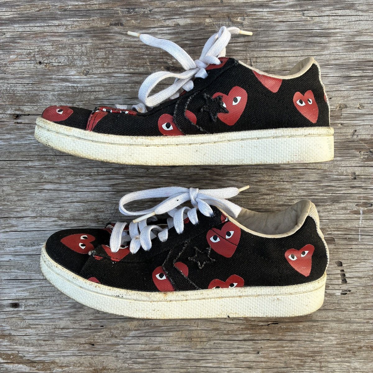 Comme des Garcons PLAY × Converse Comme des Garçons PLAY & Converse Collaboration Multi Heart Size US 6.5 / IT 36.5 - 1 Thumbnail