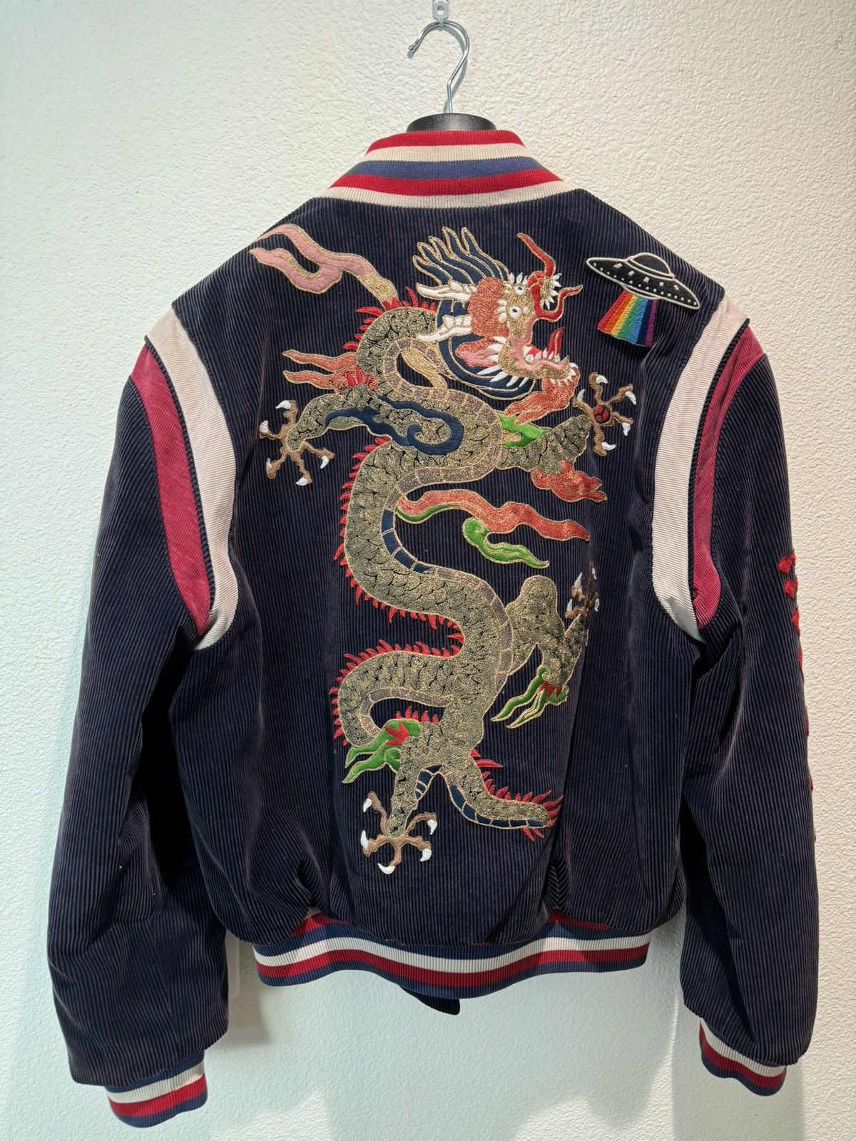 Gucci Gucci DSM Velvet Buttons Bomber Jacket Size US M / EU 48-50 / 2 - 1 Thumbnail