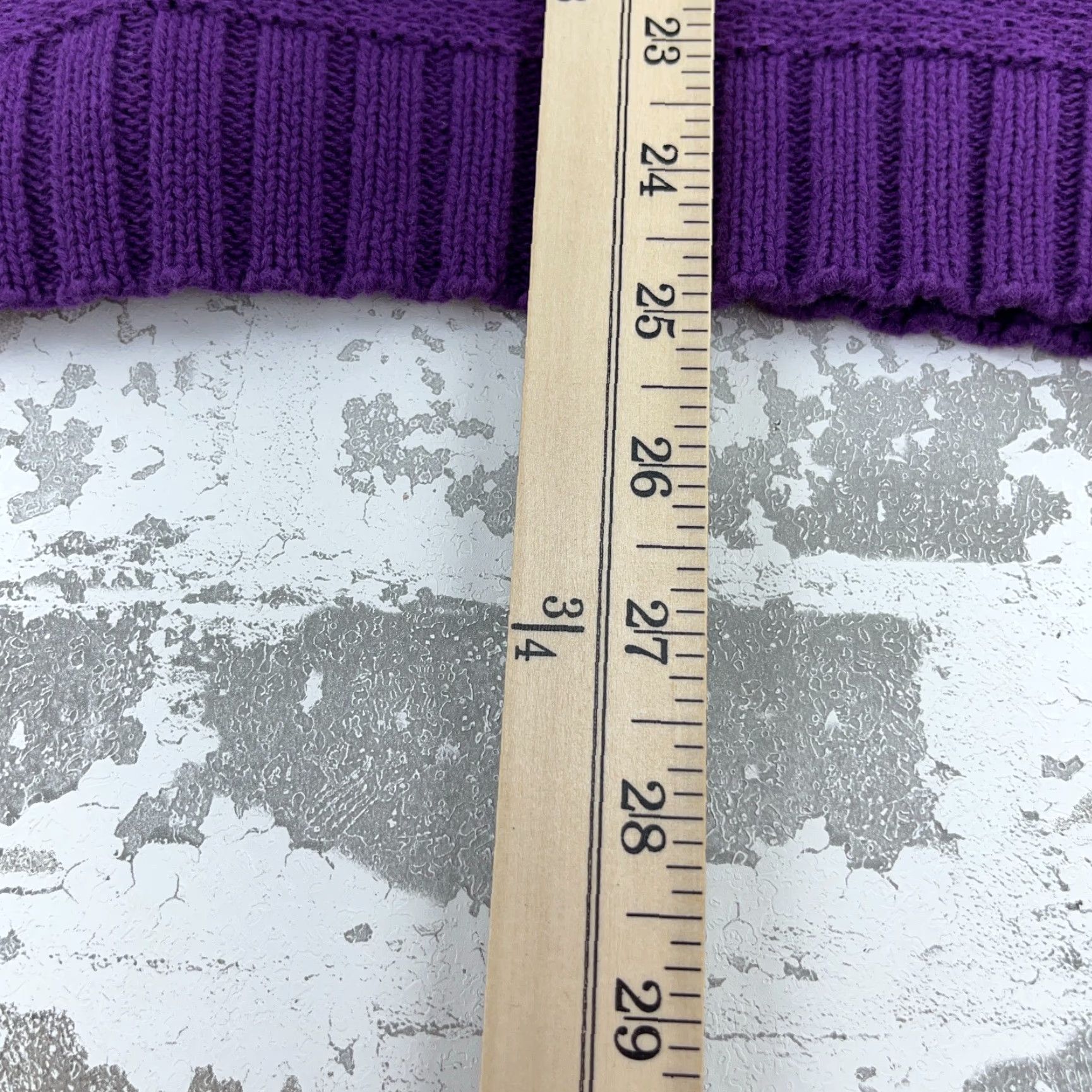 Ralph Lauren VINTAGE Lauren Ralph Lauren Sweater Women XL Pullover Knit Casual Long Sleeve Purple Size XL / US 12-14 / IT 48-50 - 6 Thumbnail