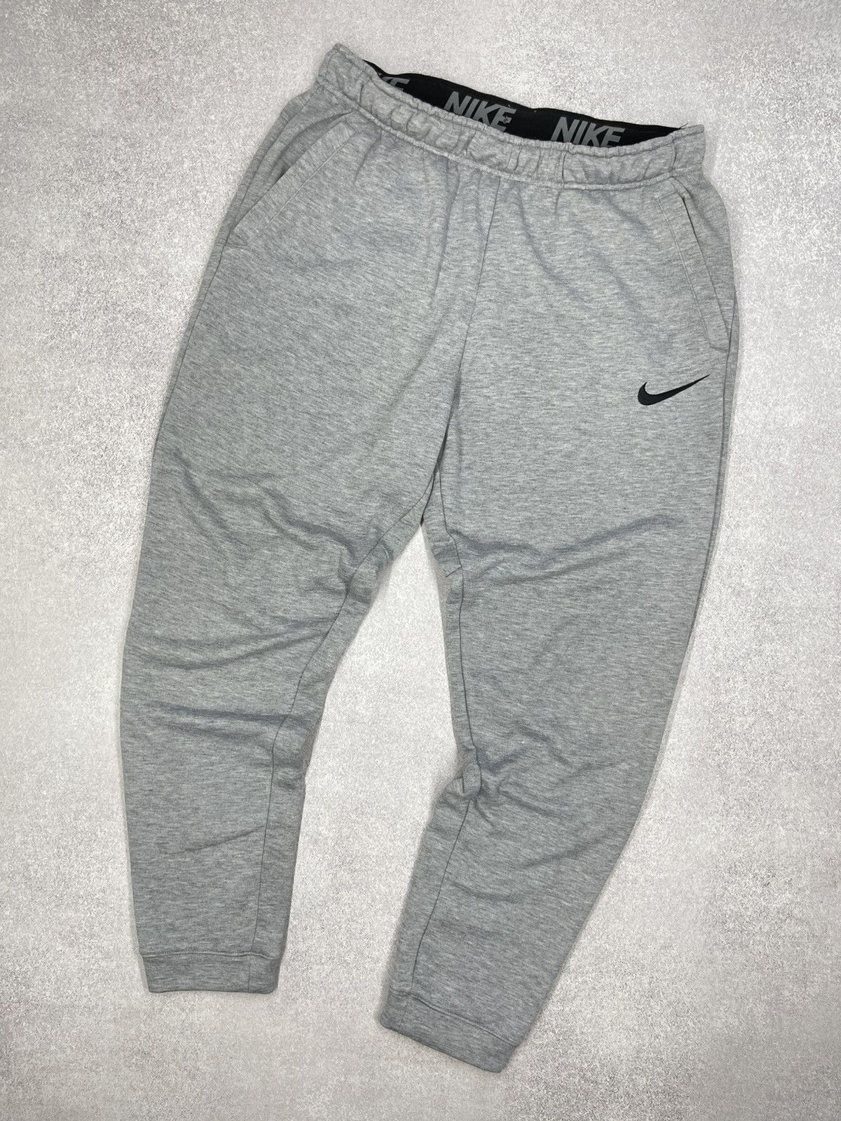Nike Mens Nike Dri Fit Grey Sweatpants Drill Y2K ACG TN SPORT Size US 34 / EU 50 - 1 Thumbnail