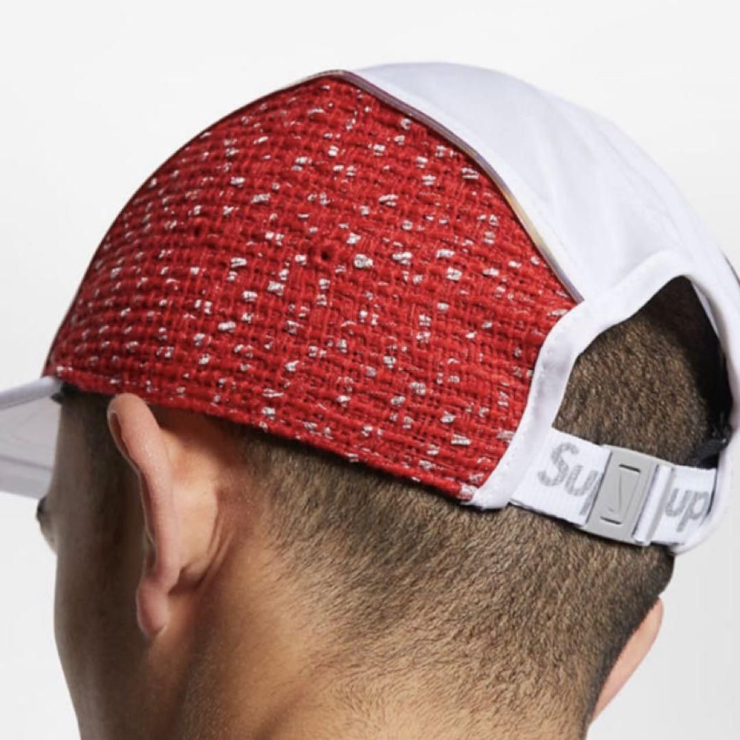 Nike × Supreme SUPREME X NIKE BOUCLE RUNNING HAT Size ONE SIZE - 9 Thumbnail