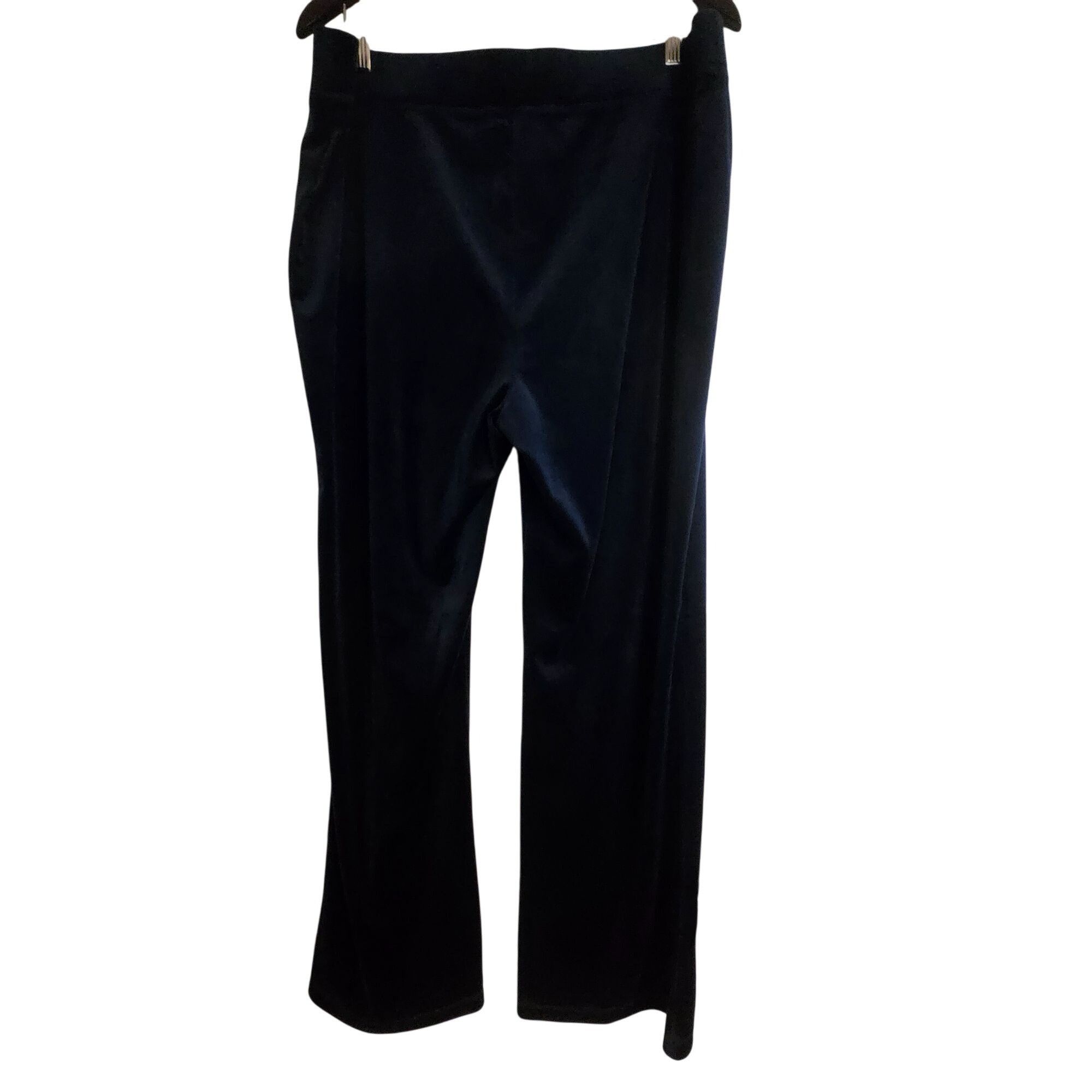 Juicy Couture Juicy Couture Women’s Velour Pants Navy XXL Athleisure Quiet Size 42" / US 20 - 3 Thumbnail
