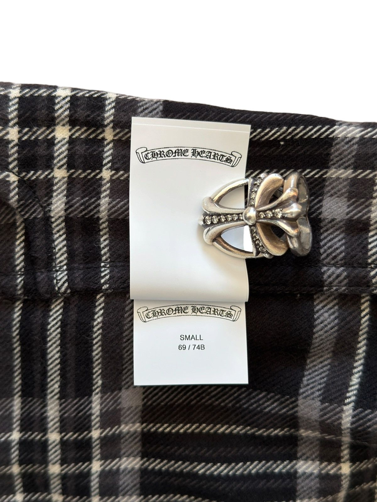 Chrome Hearts Chrome Hearts ‘After School’ Plaid Flannel Long Shorts Size US 32 / EU 48 - 9 Thumbnail