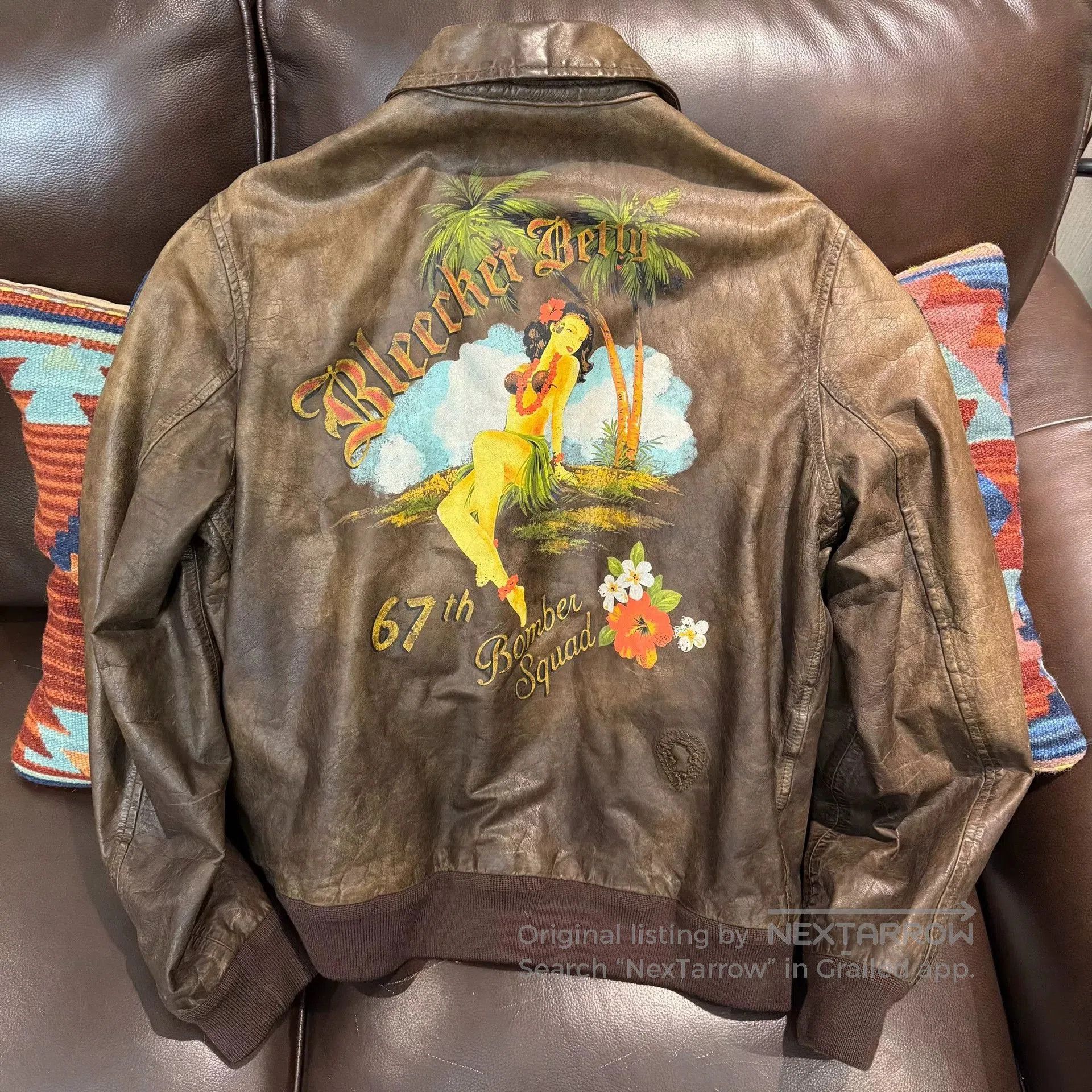 Polo Ralph Lauren Vintage Polo Ralph Lauren A2 Leather Flight