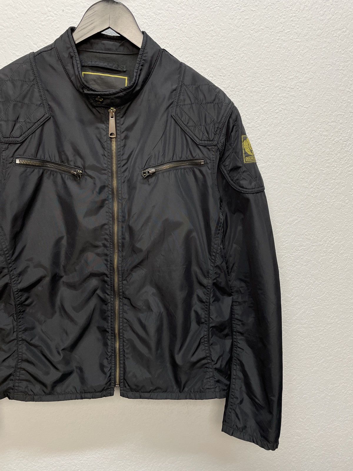 Vintage Vintage 00s Polo Ralph Lauren Denim & Suplly Biker Jacket Size US M / EU 48-50 / 2 - 4 Thumbnail