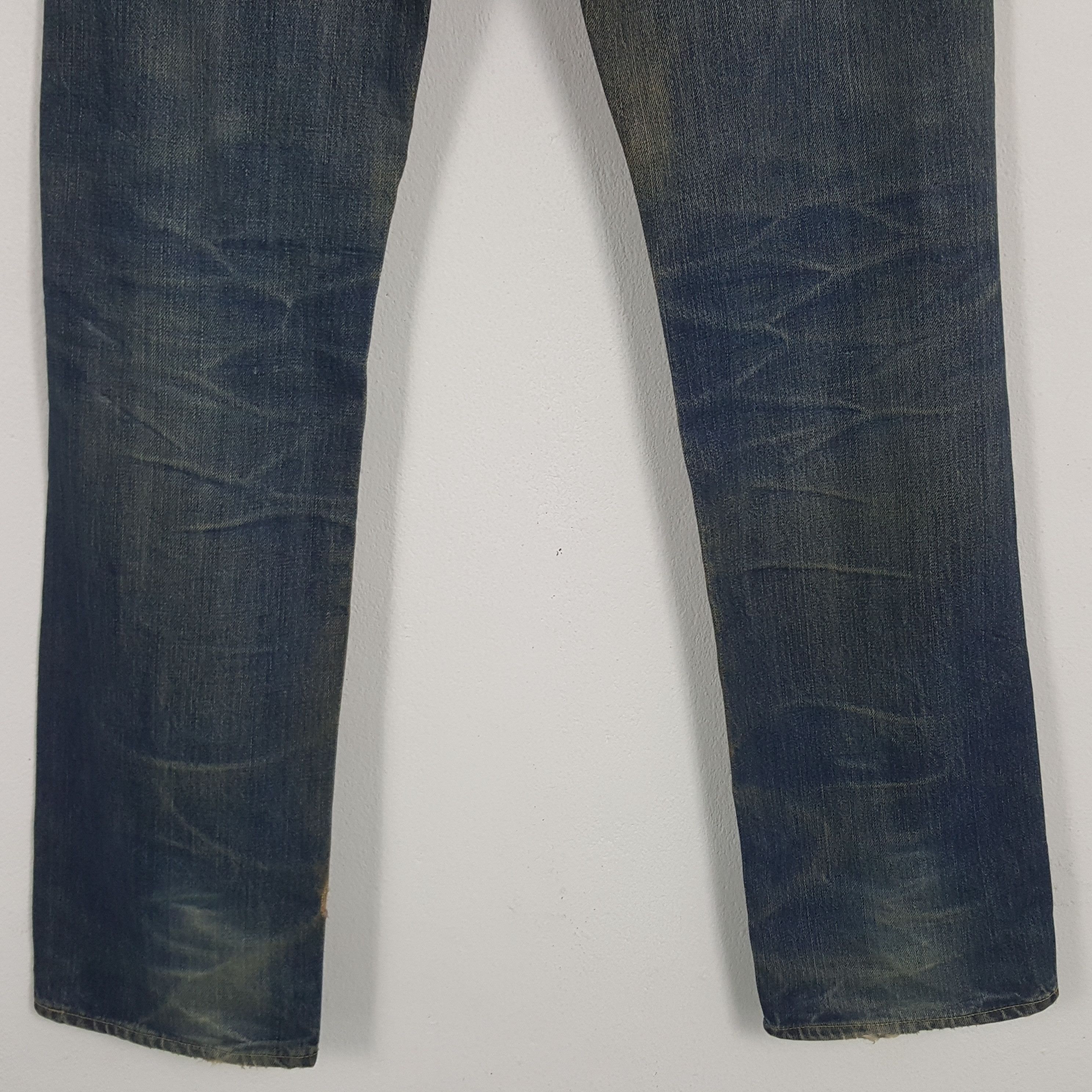 Levi's × Vintage Vintage Levi's 502 Selvedge American Distressed Denim Jeans Size US 28 / EU 44 - 6 Thumbnail