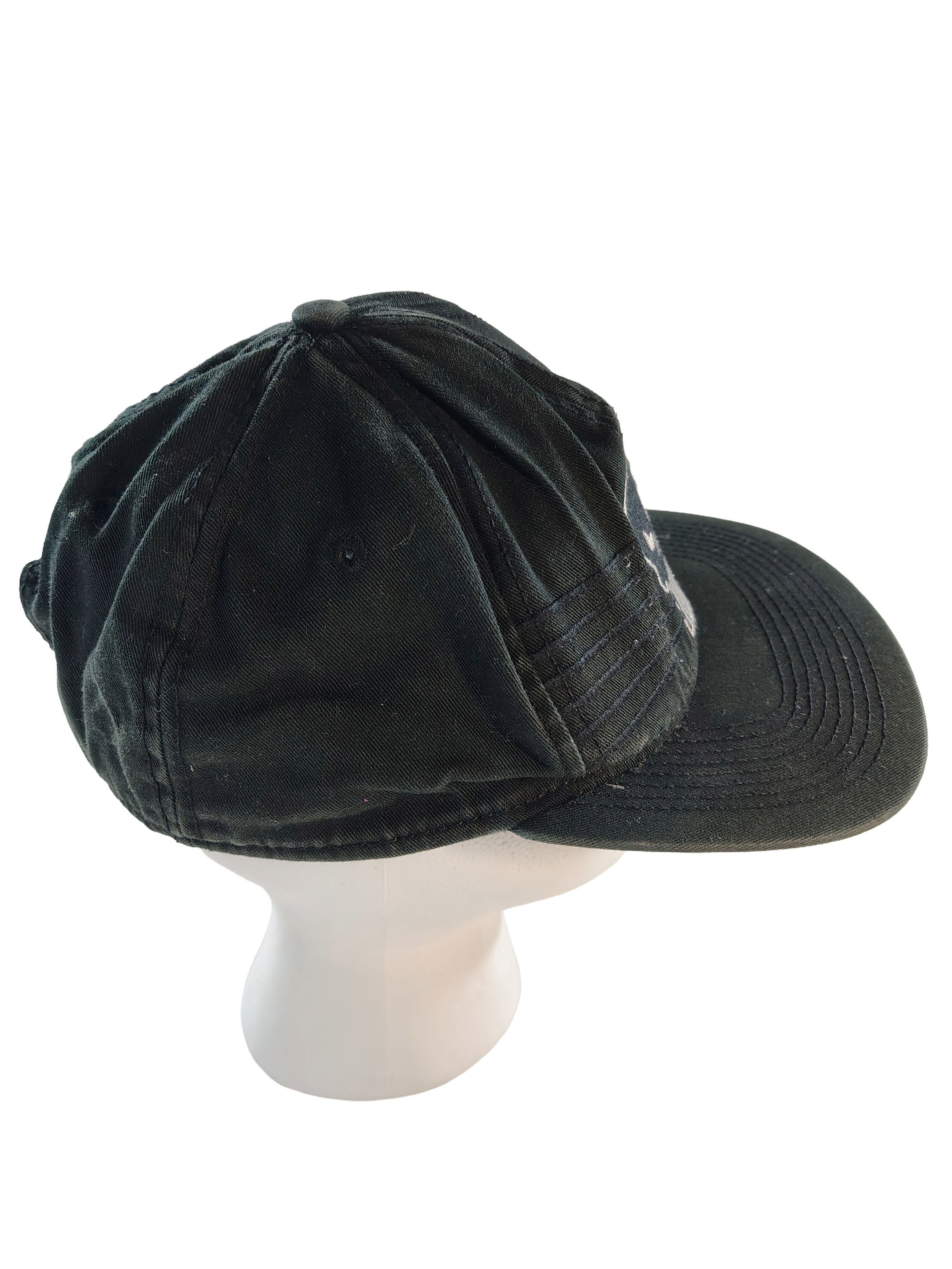 Marvel Comics Men's Blackout Y2K Marvel Punisher Skull Flat Cap Size ONE SIZE - 5 Thumbnail