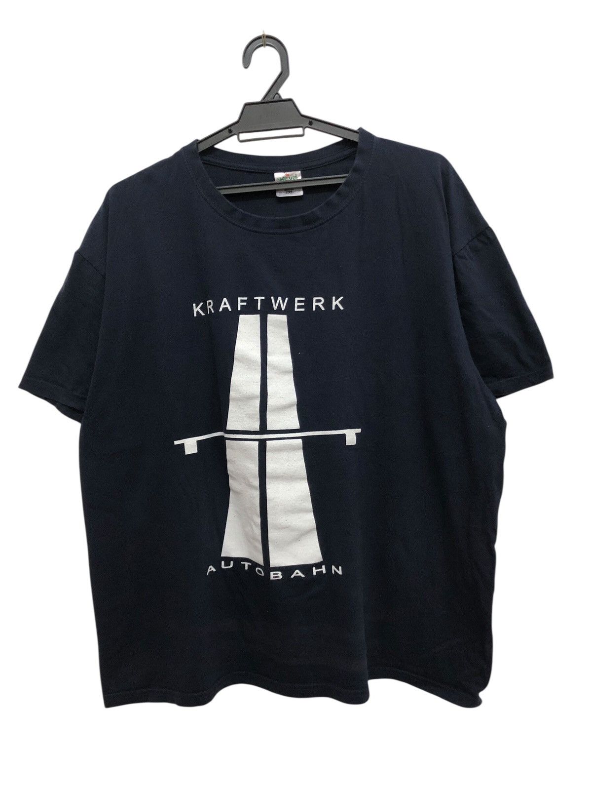 Band Tees KRAFTWERK AUTOBAHN GERMANY ELECTRONIC BAND TEE Size US XXL / EU 58 / 5 - 1 Thumbnail