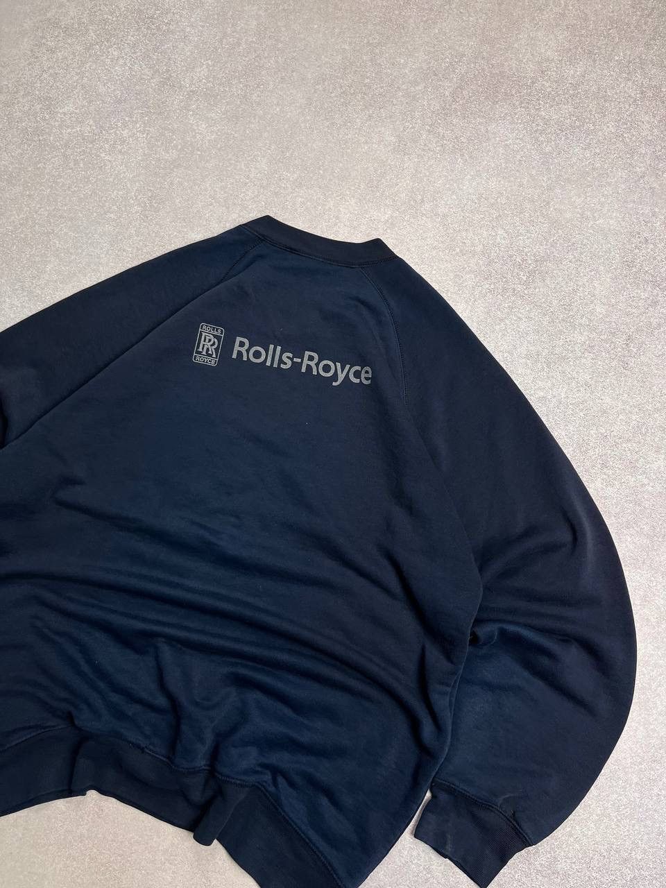 Vintage Vintage Rolls-Royce Embroidery Boxy Sweatshirt L Size US L / EU 52-54 / 3 - 3 Thumbnail